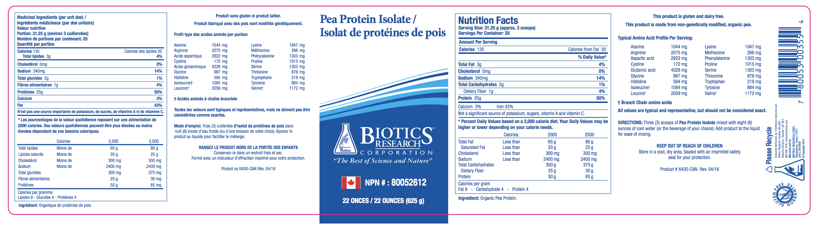 Pea Protein Isolate Vitepro